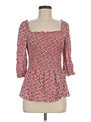 Max Studio 3/4 Sleeve Blouse (view 1)