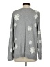 Talbots Stars Gray Pullover Sweater Size S - photo 2