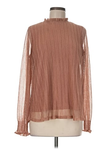 Adrianna Papell Long Sleeve Blouse (view 1)