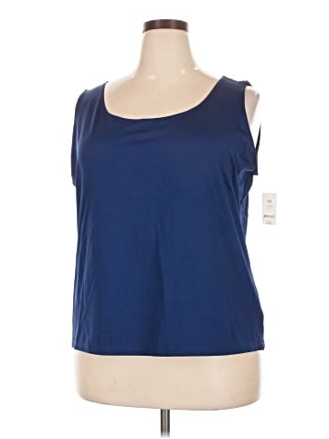 Liz Claiborne Sleeveless T-Shirt (view 1)