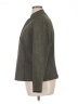 Perceptions 100% Polyester Tweed Gray Blazer Size 16 - photo 5