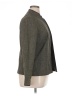 Perceptions 100% Polyester Tweed Gray Blazer Size 16 - photo 4