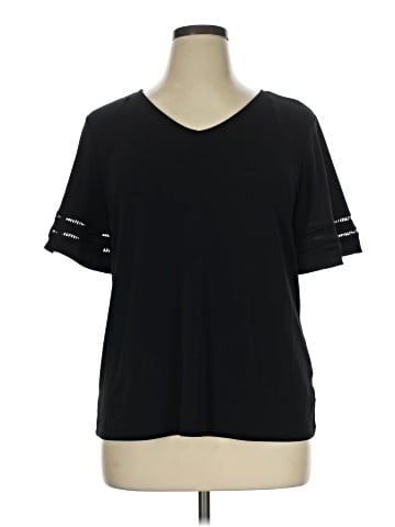 Liz Claiborne Short Sleeve Top (view 1)