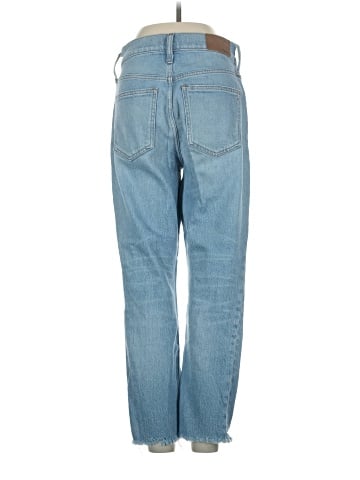 Madewell The Petite Perfect Vintage Jean in Coney Wash: Destroyed Edition (view 2)