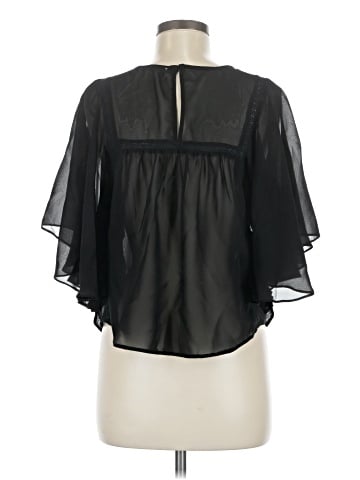 En Creme 3/4 Sleeve Blouse (view 2)