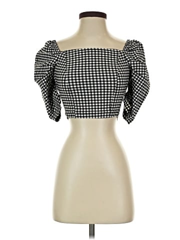 Topshop 3/4 Sleeve Blouse (view 1)