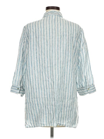 J.Jill 3/4 Sleeve Button-Down Shirt (view 2)