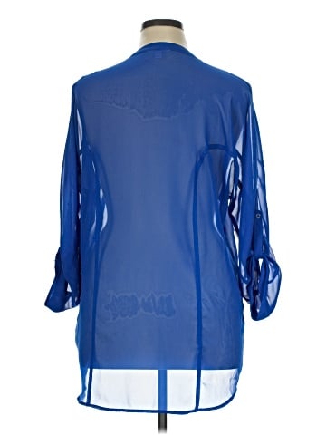 Candie's 3/4 Sleeve Blouse (view 2)