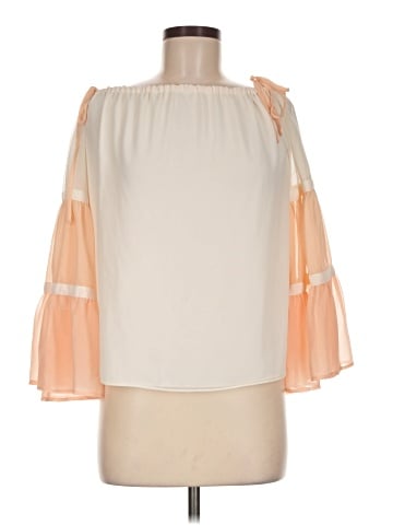 1.State 3/4 Sleeve Blouse (view 1)