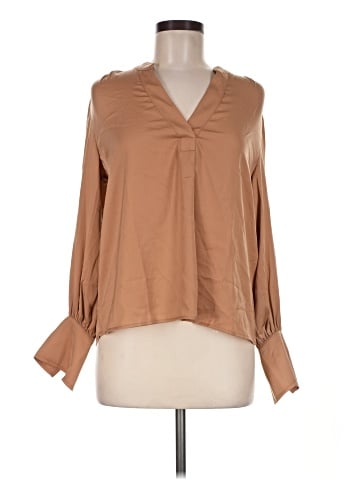Banana Republic Factory Store Long Sleeve Blouse (view 1)