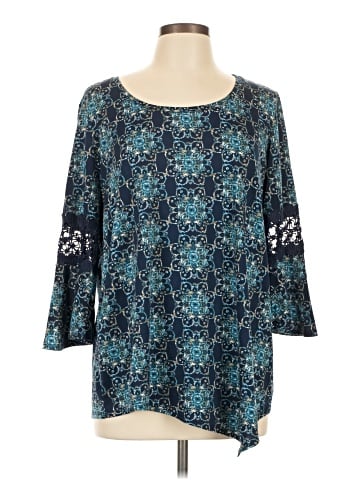 New Directions 3/4 Sleeve Top (view 1)