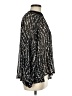 Fun2Fun 100% Polyester Animal Print Black Long Sleeve Blouse Size M - photo 4