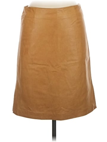Theory Leather Skirt (view 1)