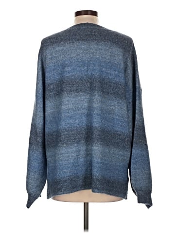 Aqua Pullover Sweater (view 2)