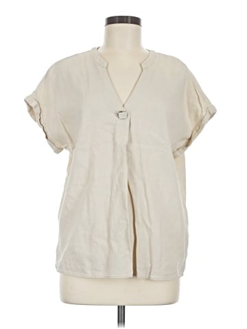 Ellen Tracy Short Sleeve Blouse (view 1)