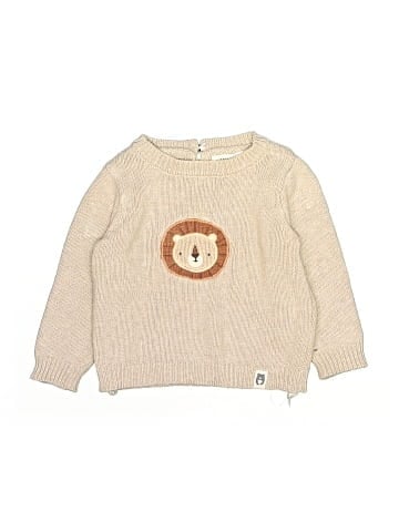 Rabbit Bear Pullover Sweater (view 1)