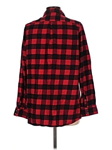 Woolrich 3/4 Sleeve Button-Down Shirt (view 2)