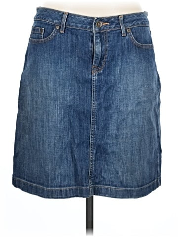 L.L.Bean Denim Skirt (view 1)