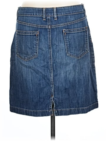 L.L.Bean Denim Skirt (view 2)