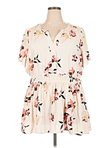 Torrid Short Sleeve Blouse (view 1)