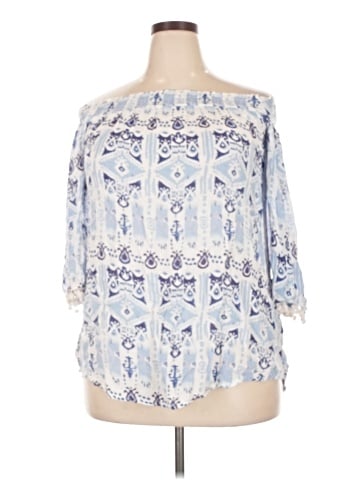 Charlie Paige 3/4 Sleeve Blouse (view 1)