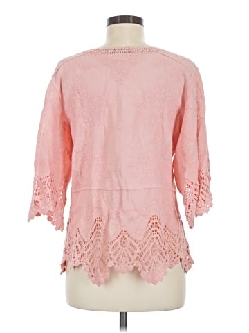 Democracy 3/4 Sleeve Blouse (view 2)