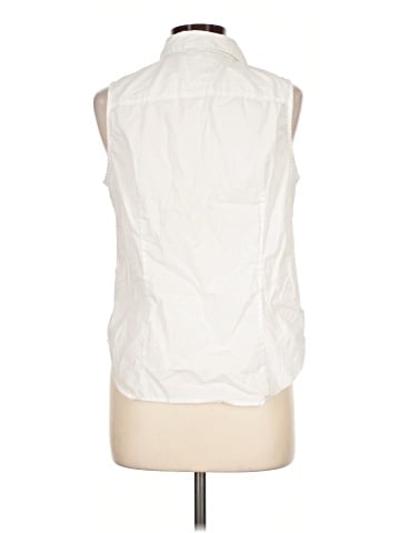 J.Crew Factory Store Sleeveless Button-Down Shirt (view 2)