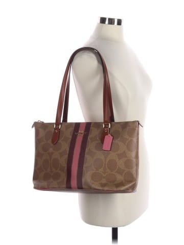 Coach Leather Tote (view 2)