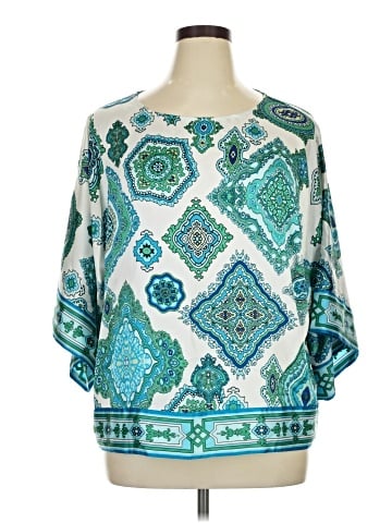 Chico's 3/4 Sleeve Blouse (view 1)