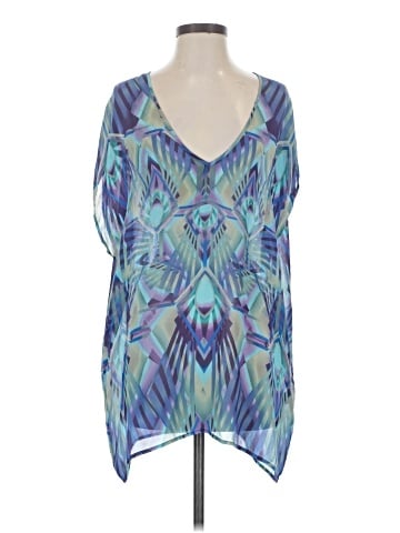 Flounce Sleeveless Silk Top (view 1)