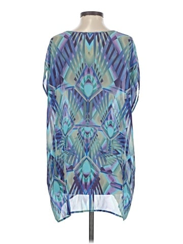Flounce Sleeveless Silk Top (view 2)