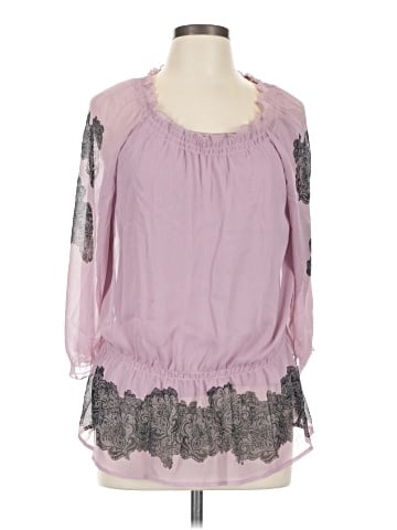 Apt. 9 3/4 Sleeve Blouse (view 1)