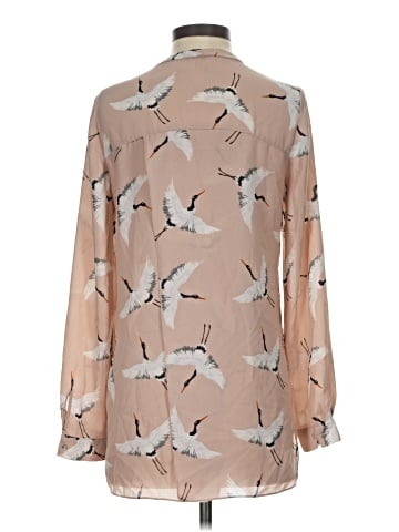 Zara Basic Long Sleeve Blouse (view 2)