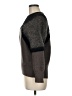 Philosophy 100% Wool Color Block Gray Brown Wool Pullover Sweater Size 6 - photo 5