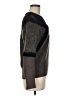 Philosophy 100% Wool Color Block Gray Brown Wool Pullover Sweater Size 6 - photo 4