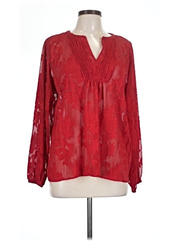 Maurices Long Sleeve Blouse (view 1)
