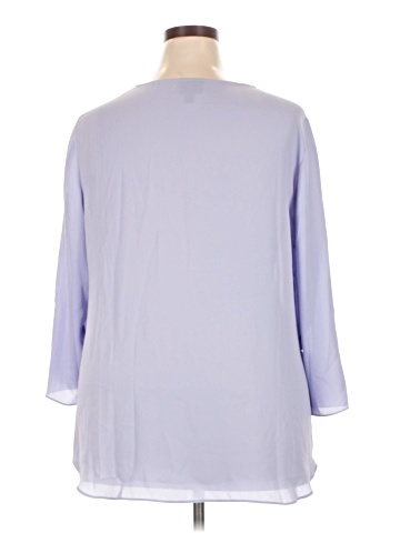 JM Collection 3/4 Sleeve Blouse (view 2)