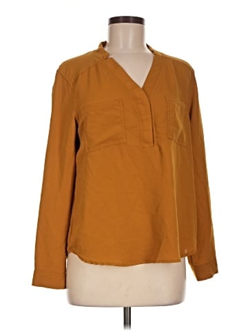 Nine West Long Sleeve Henley (view 1)