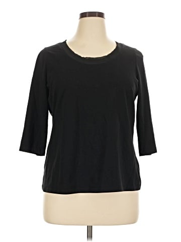 Carole Little 3/4 Sleeve T-Shirt (view 1)