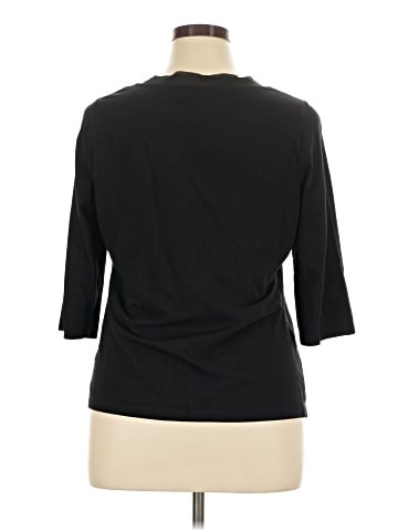 Carole Little 3/4 Sleeve T-Shirt (view 2)