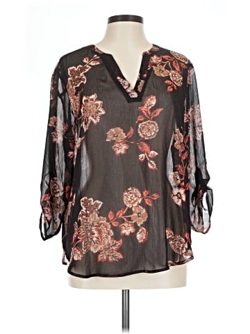 Maurices 3/4 Sleeve Blouse (view 1)