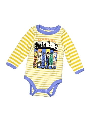 Marvel Long Sleeve Onesie (view 1)