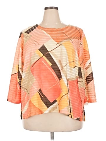 Alfred Dunner 3/4 Sleeve Blouse (view 1)