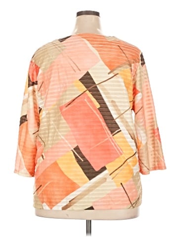 Alfred Dunner 3/4 Sleeve Blouse (view 2)