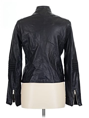 Massimo Dutti Leather Jacket (view 2)