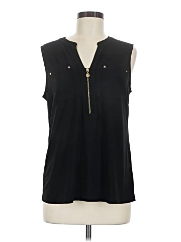 Anne Klein Sleeveless Blouse (view 1)