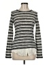 Bailey 44 Stripes Silver Pullover Sweater Size M - photo 1