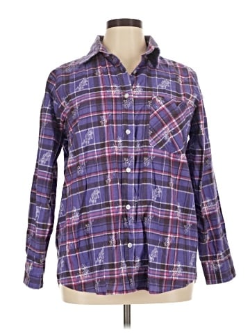 American Sweetheart Long Sleeve Button-Down Shirt (view 1)