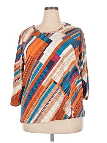 Alfred Dunner 3/4 Sleeve Blouse (view 1)
