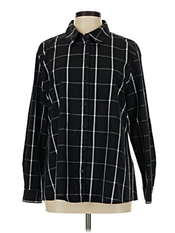 Style&Co Long Sleeve Button-Down Shirt (view 1)